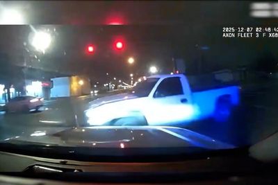 Cop had lights and sirens running during fatal crash while responding to 911 call, new dashcam reveals