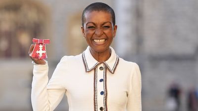 An award fit for Lady Danbury - Bridgerton's Adjoa Andoh presented with MBE by Prince William