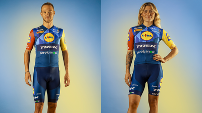 Lidl-Trek reveal signature colourful jersey for 2026, complete with new AI sponsor
