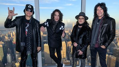 “There’s a lot in the works for Kiss moving ahead. We’re not touring anymore, but there’s still a ton happening behind the scenes”: Kiss guitarist Tommy Thayer says the band could still make new music in the future