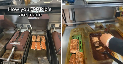 “McHell Naw”: McDonald’s Worker’s Viral Video Revealing How McRib Is Made Stuns Netizens