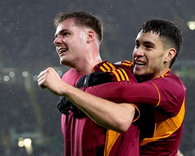 Ferguson’s double for Roma piles misery on Celtic in Nancy’s European debut