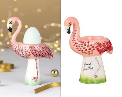 The Reject Shop faces a legal threat from a UK artist over a flamingo egg cup. Does it have a leg to stand on?