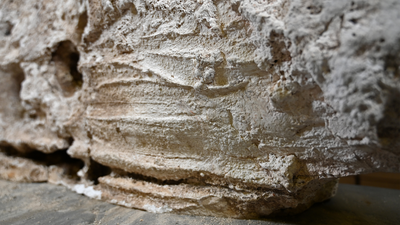 'They had not been seen ever before': Romans made liquid gypsum paste and smeared it over the dead before burial, leaving fingerprints behind, new research finds