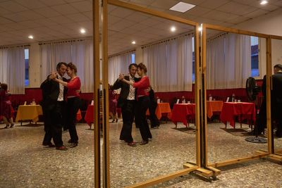 A dance hall in Buenos Aires guarantees tango sessions with professional partners