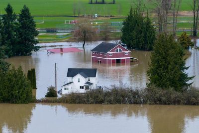 Washington state faces historic floods that have washed away homes and stranded families