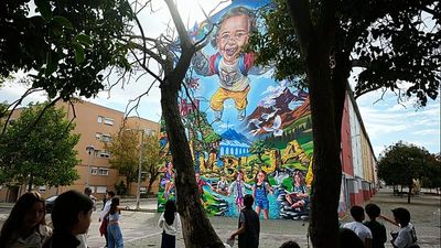Wonder walls: New murals on façades in Lisbon's Zambujal neighbourhood tell locals' stories