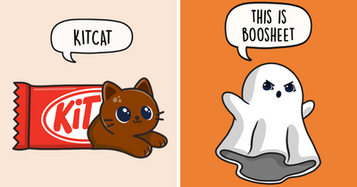 I Illustrated 44 Bad Puns To Brighten Your Day (New Pics)