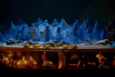 Photos show Ennio Morricone's opera 'Partenope' as it premieres in Naples