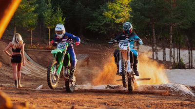 This Dirtbike Rider Built an Insane Track Using an Active Timber Mill and Logging Area