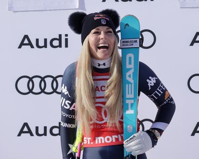 Lindsey Vonn continues remarkable comeback with World Cup ski victory at 41
