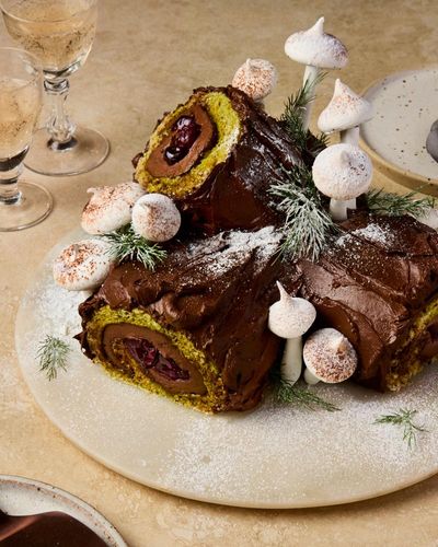 Roll up! Philip Khoury’s recipe for pistachio yule log