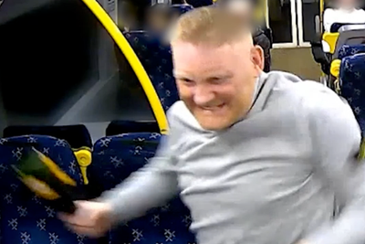 Drunken train passenger severed man’s artery in ‘despicable’ glass bottle attack