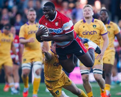 Gloucester prop Afo Fasogbon: ‘I’m quite chilled off the pitch – until it’s time to go to work’