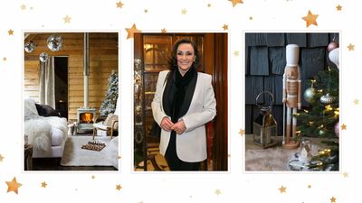 It's strictly Christmas at Shirley Ballas' London home, as the star gives fans a behind-the-scenes tour