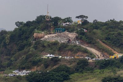 Building under construction collapses on temple in South Africa, leaving 1 dead
