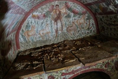 Jesus fresco found in ancient tomb sheds light on early Christianity