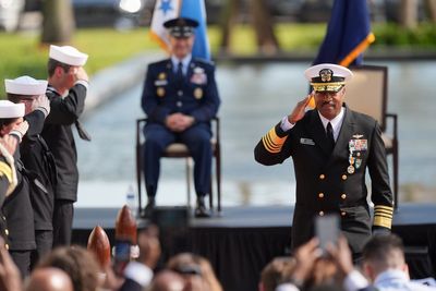 Admiral hands over leadership of command overseeing the Trump administration's boat strikes