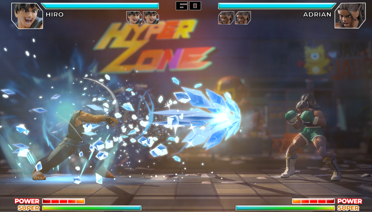 Poly Fighter This 90s-inspired low-poly fighter might be the most…