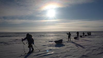 Frozen feat: the Aussie leading arduous Arctic treks