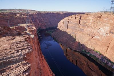 Water levels for the vital Colorado River are so low people can just walk across it