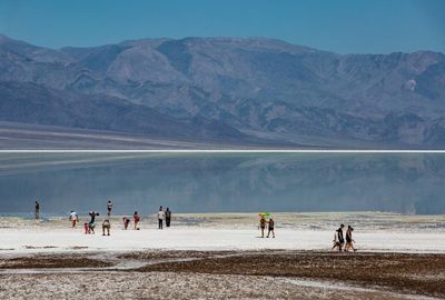 Ancient lake reappears in Death Valley after record-breaking rains