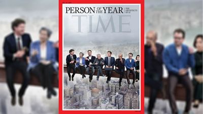 Time’s Person of the Year cover feels like a desecration of history