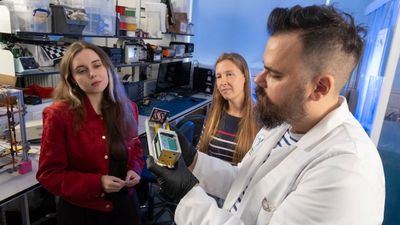 How color-changing, bacteria-infused spacesuits could help keep future astronauts safe from space radiation