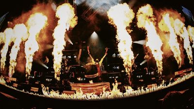 "Just when you think you've seen everything, he torches a baby doll and swings it overhead." Chainsaws, meat cleavers and killer clowns: horror-obsessed metalcore mob Ice Nine Kills' first UK arena tour makes GWAR look like Sesame Street