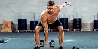 Just 17 minutes — build muscle and power all over and strengthen your core with this dumbbell workout