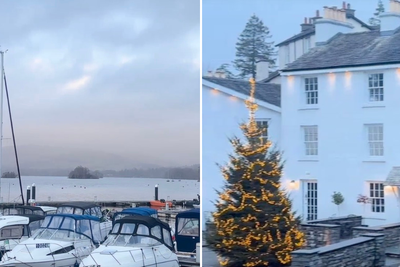 Inside the most Christmassy town in the UK