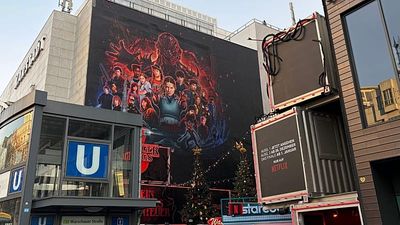 Berlin goes upside down: Stranger Things Christmas market takes over Ku’damm