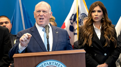 Personality Clashes and Power Struggles Fuel Tension Between DHS Secretary Kristi Noem and Border Czar Tom Homan