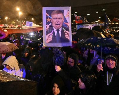‘Chalk Revolution’ strikes nerve as Slovakia fears return to authoritarian past