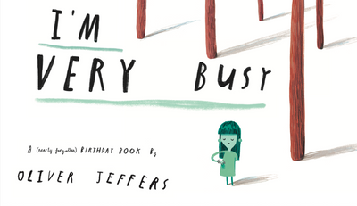 "I hope I'm done experimenting with new techniques," Oliver Jeffers on creating his new book