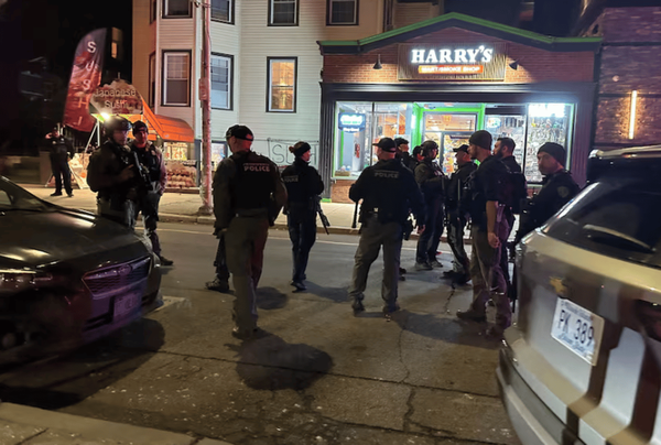 Gunman kills two students at Brown University as armed police hunt attacker