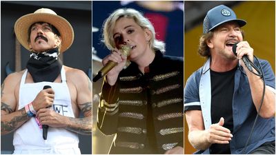 Because nothing screams punk rock louder than millionaire rock stars performing for hedge fund bros, watch Eddie Vedder, Anthony Kiedis, Brandi Carlile, Slash and friends play Stooges, Motorhead, Dead Boys covers at billionaire's private corporate gig