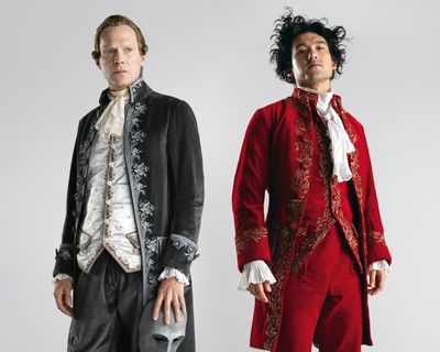 ‘It’s fun to go to war with God’: Will Sharpe and Paul Bettany on their sweaty, sacrilegious take on Amadeus