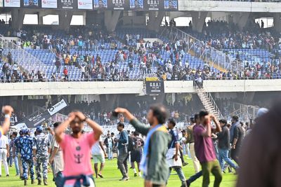 Inside the chaos at Kolkata stop of Messi’s India tour as angry fans rip up seats: ‘We have been scammed’
