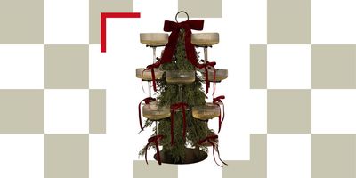 This DIY 'Cocktail Tree' Is What All the Coolest Hosts Will Be Styling for Christmas This Year