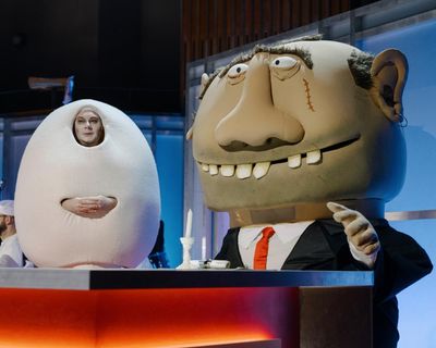 Pass the Spoon review – David Shrigley serves up a macabre kitchen opera