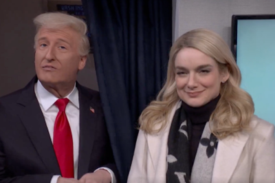 Trump orders a missile strike on Santa’s sleigh in SNL cold open skewering