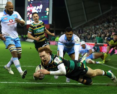 Hendy hat-trick helps Northampton to Champions Cup stroll against Bulls