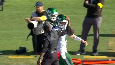 Jets WR AD Mitchell Made Sure Brady Cook Got His First NFL TD Football