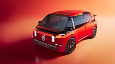 The future of minivans? Citroen's six-seater concept EV has inflatable beds and some very clever ideas