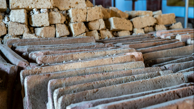 'This has re-written our understanding of Roman concrete manufacture': Abandoned Pompeii worksite reveal how self-healing concrete was made