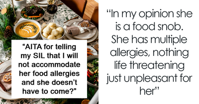 “Threatened To Pull The Grandkids Away”: Woman Expects Family To Cater To Her Allergies, Gets A Reality Check