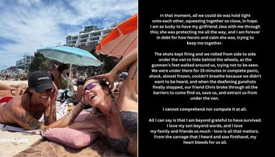 Pip Edwards Recounts Terrifying Ordeal Of Being Caught Up In Bondi Terror Attack