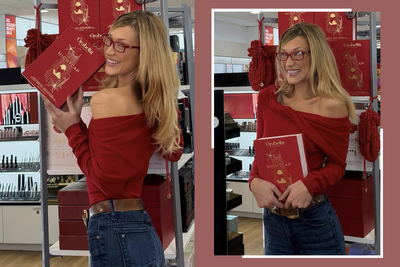 Bella Hadid just wore the perfect high street Christmas jumper – here’s where to shop it