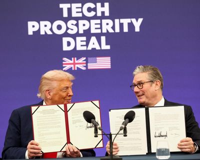 US puts £31bn tech ‘prosperity deal’ with Britain on ice